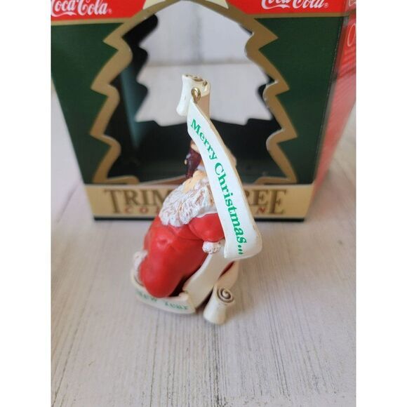 Coca-Cola Merry Christmas and Happy New year 1949 trim a tree ornament Xmas - Picture 4 of 9